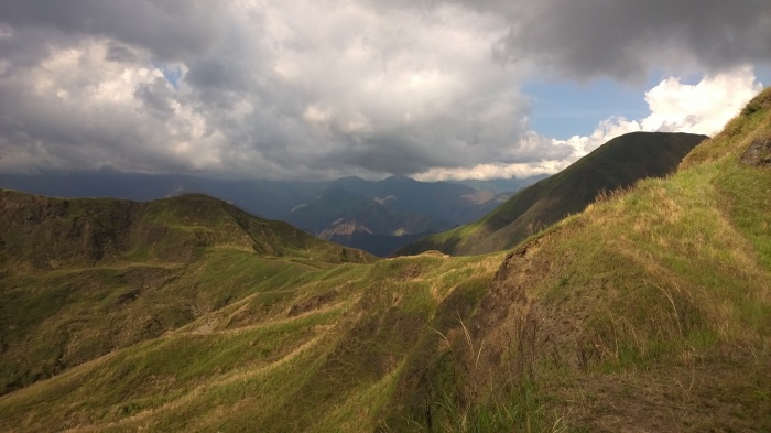 The vast and intriguing mountain range of Mindoro.